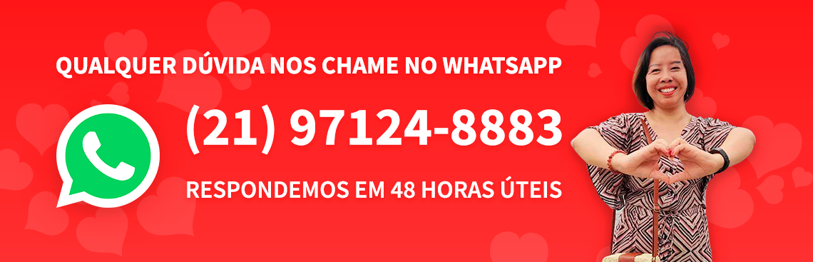Qualquer dúvida nos chame no WhatsApp